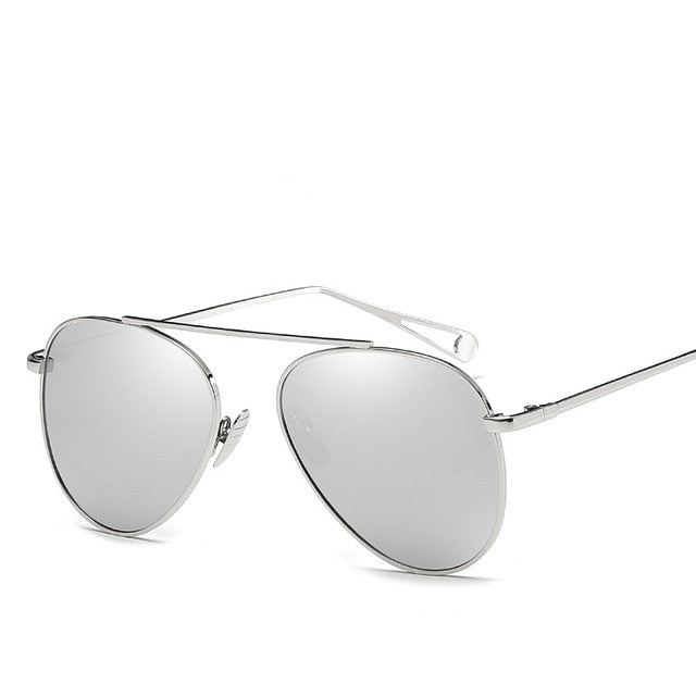 Luxury Brand Pilot Women's Sunglasses Fashion Aviation Vintage