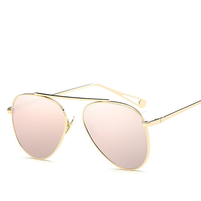 Luxury Brand Pilot Women's Sunglasses Fashion Aviation Vintage