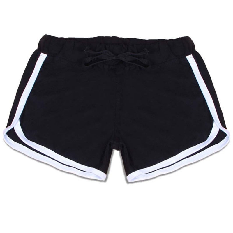 Pantalones cortos deportivos Algodón Cintura alta
