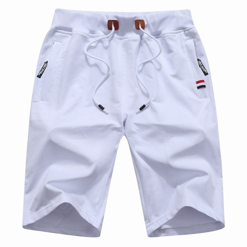 Pantalones cortos casuales de algodón para hombre Ropa de marca homme