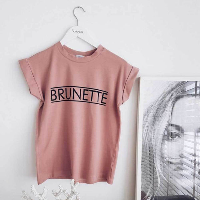 Blusa de mangas cortas, casual