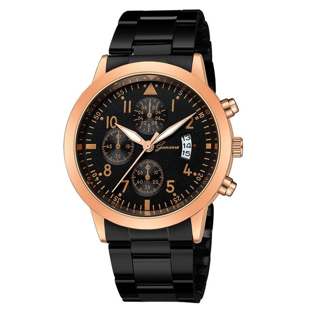 Reloj de lujo para hombres, resistente al agua, hombre de negocios