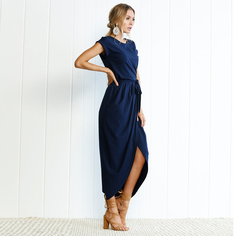 Vestidos de playa bohemios de verano para mujer