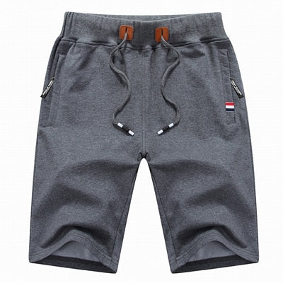 Pantalones cortos casuales de algodón para hombre Ropa de marca homme