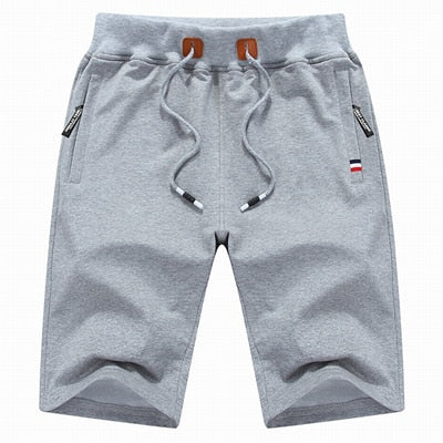 Pantalones cortos casuales de algodón para hombre Ropa de marca homme