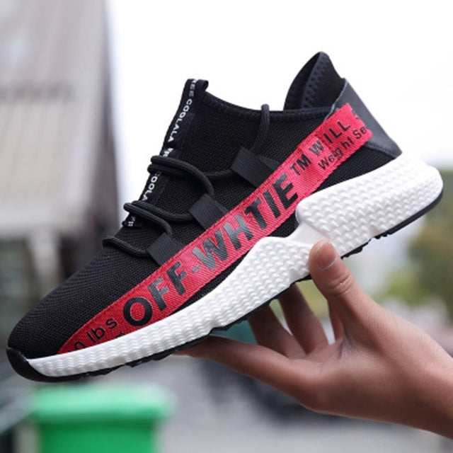 Zapatos deportivos para hombres cómodos, con cordones