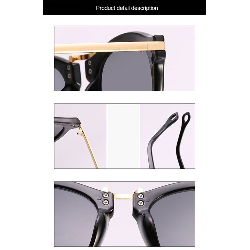 Cat Eye Sunglasses Women Luxury Brand