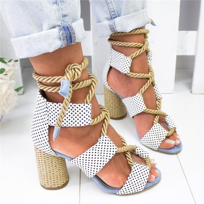 Sandalias de boca de pescado de tacón de 7 cm Sandalias de plataforma de mujer