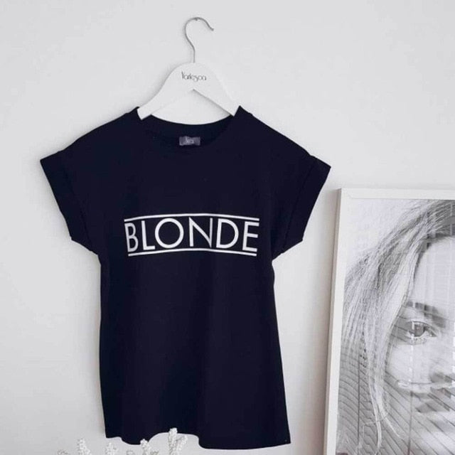 Blusa de mangas cortas, casual