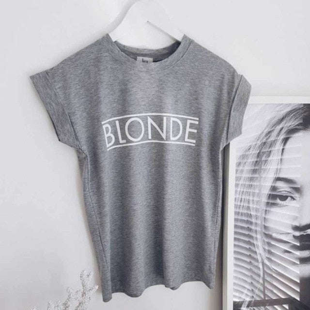 Blusa de mangas cortas, casual