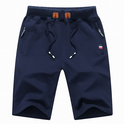 Pantalones cortos casuales de algodón para hombre Ropa de marca homme