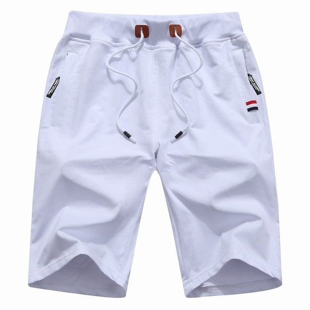 Pantalones cortos casuales de algodón para hombre Ropa de marca homme
