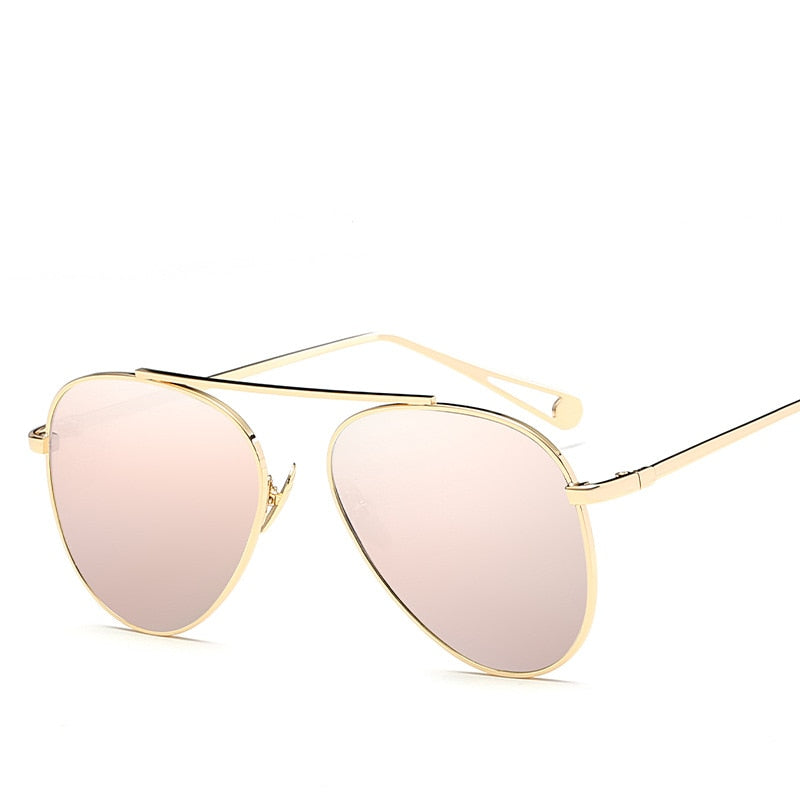Luxury Brand Pilot Women's Sunglasses Fashion Aviation Vintage