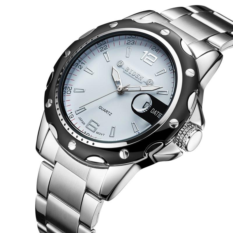 Reloj de pulsera, marca BIDEN para hombre, quartz