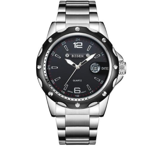 Reloj de pulsera, marca BIDEN para hombre, quartz