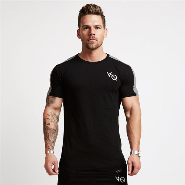 Camiseta deportiva elástica ajustada