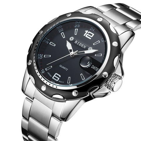 Reloj de pulsera, marca BIDEN para hombre, quartz